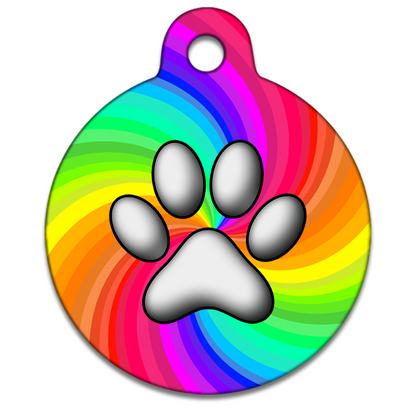 19mm Diameter Tiny Size - Motifs Dog Tag