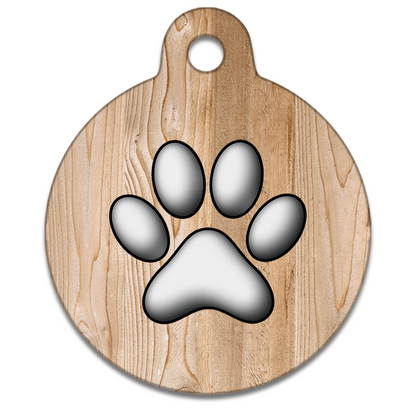 19mm Diameter Tiny Size - Motifs Dog Tag