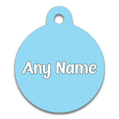 Sky Blue - Pet ID Tag