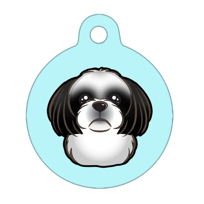 25mm Diameter Small Size - Shih Tzu Dog