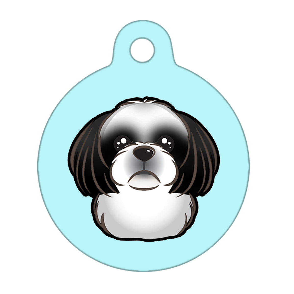 38mm Diameter Large Size - Shih Tzu Dog