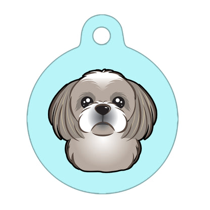 19mm Diameter Tiny Size - Shih Tzu Dog