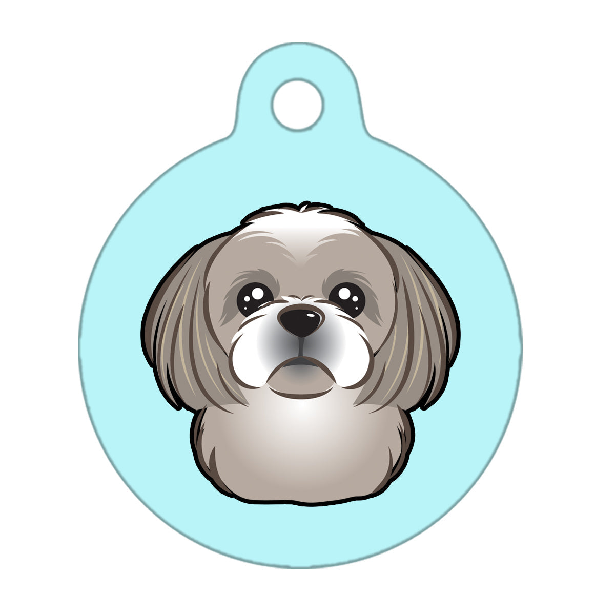 38mm Diameter Large Size - Shih Tzu Dog