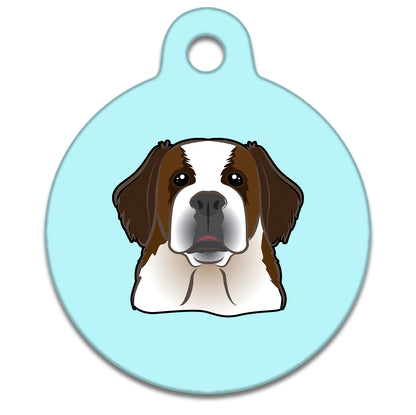 19mm Diameter Tiny Size - Saint Bernard Dog