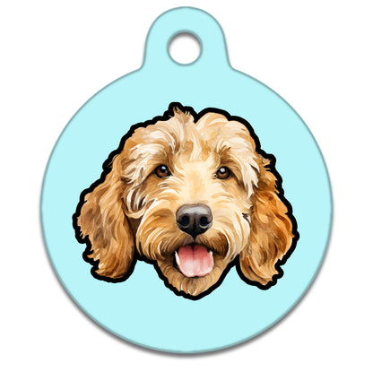 38mm Diameter Large Size - Doodle Dog