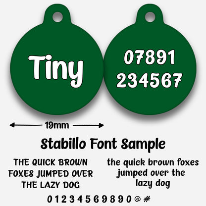 Pine - Pet ID Tag