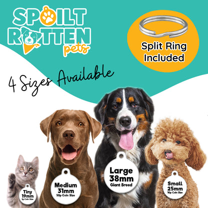 I Am Neutered & Chipped - Pet ID Tag