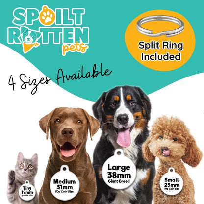 Mini Pastel Doughnuts - Pet ID Tag