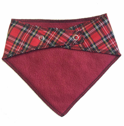 Get Yer Kilt Oot Red Tartan Dog Bandana