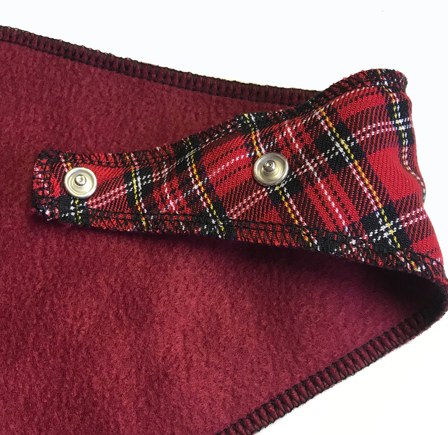 Get Yer Kilt Oot Red Tartan Dog Bandana