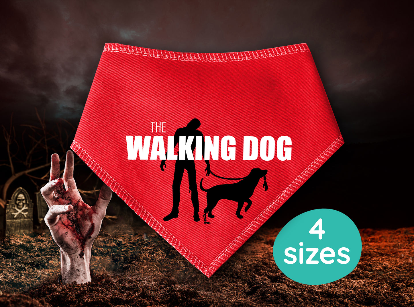 The Walking Dog Bandana