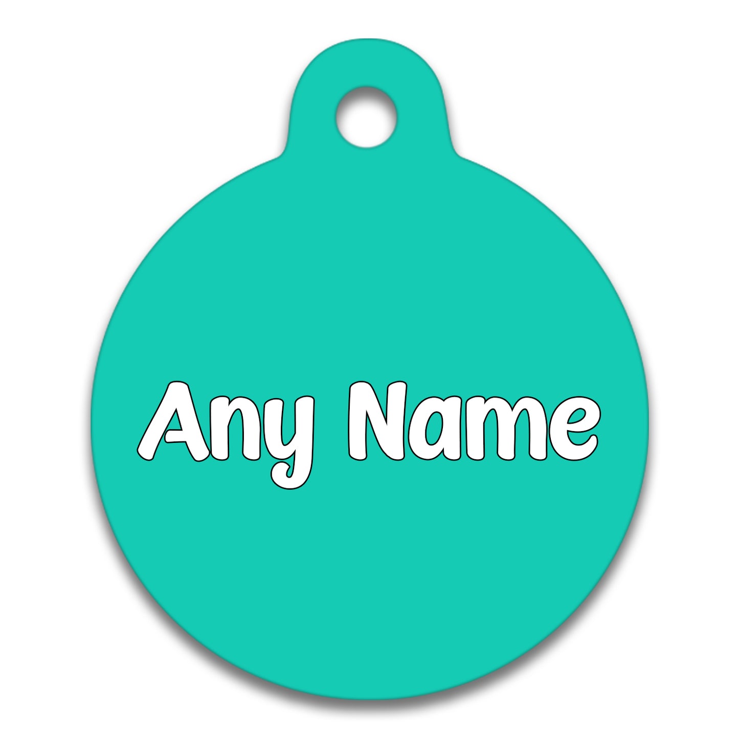 Turquoise - Pet ID Tag