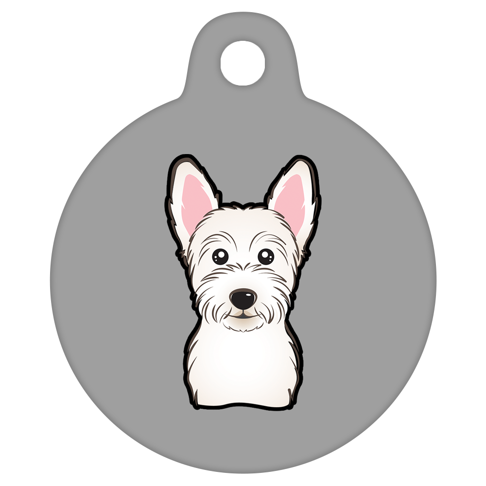 31mm Diameter Medium Size - West Highland Terrier