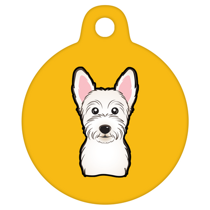31mm Diameter Medium Size - West Highland Terrier
