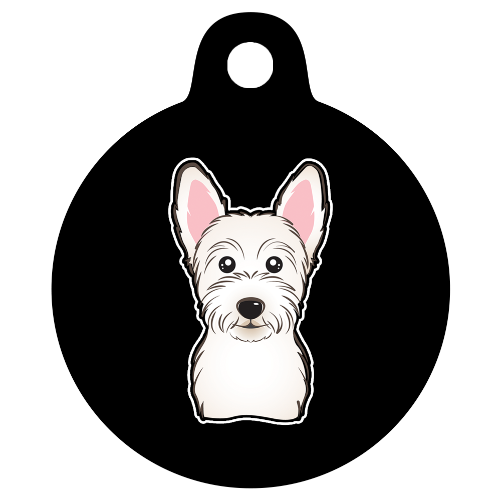 25mm Diameter Small Size - West Highland Terrier