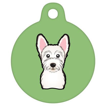 31mm Diameter Medium Size - West Highland Terrier