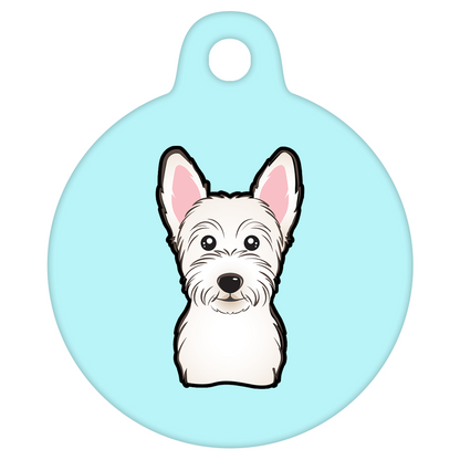 25mm Diameter Small Size - West Highland Terrier