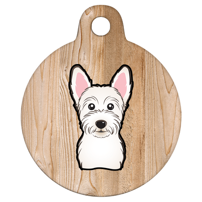 25mm Diameter Small Size - West Highland Terrier