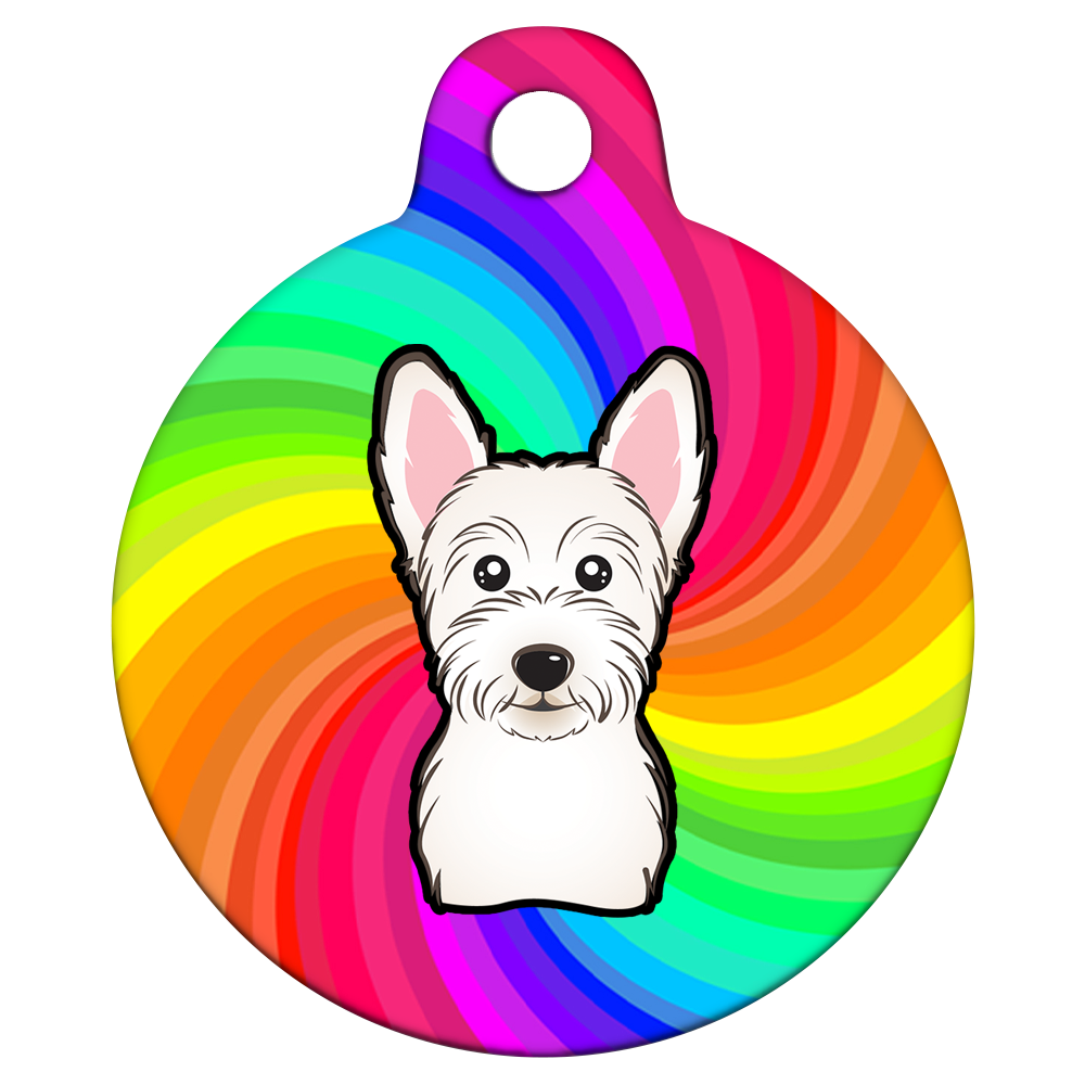 31mm Diameter Medium Size - West Highland Terrier