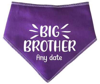 Big Brother With Any Date Highlights Dog Bandana