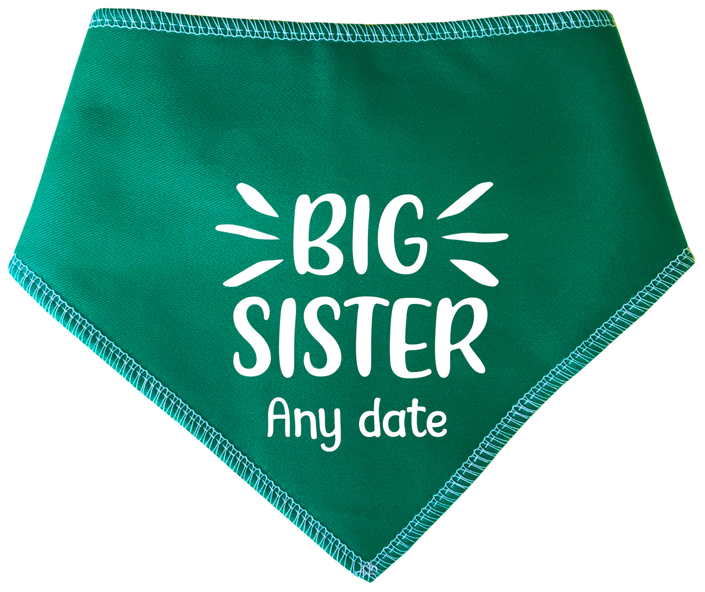 Big Sister With Any Date Highlights Dog Bandana