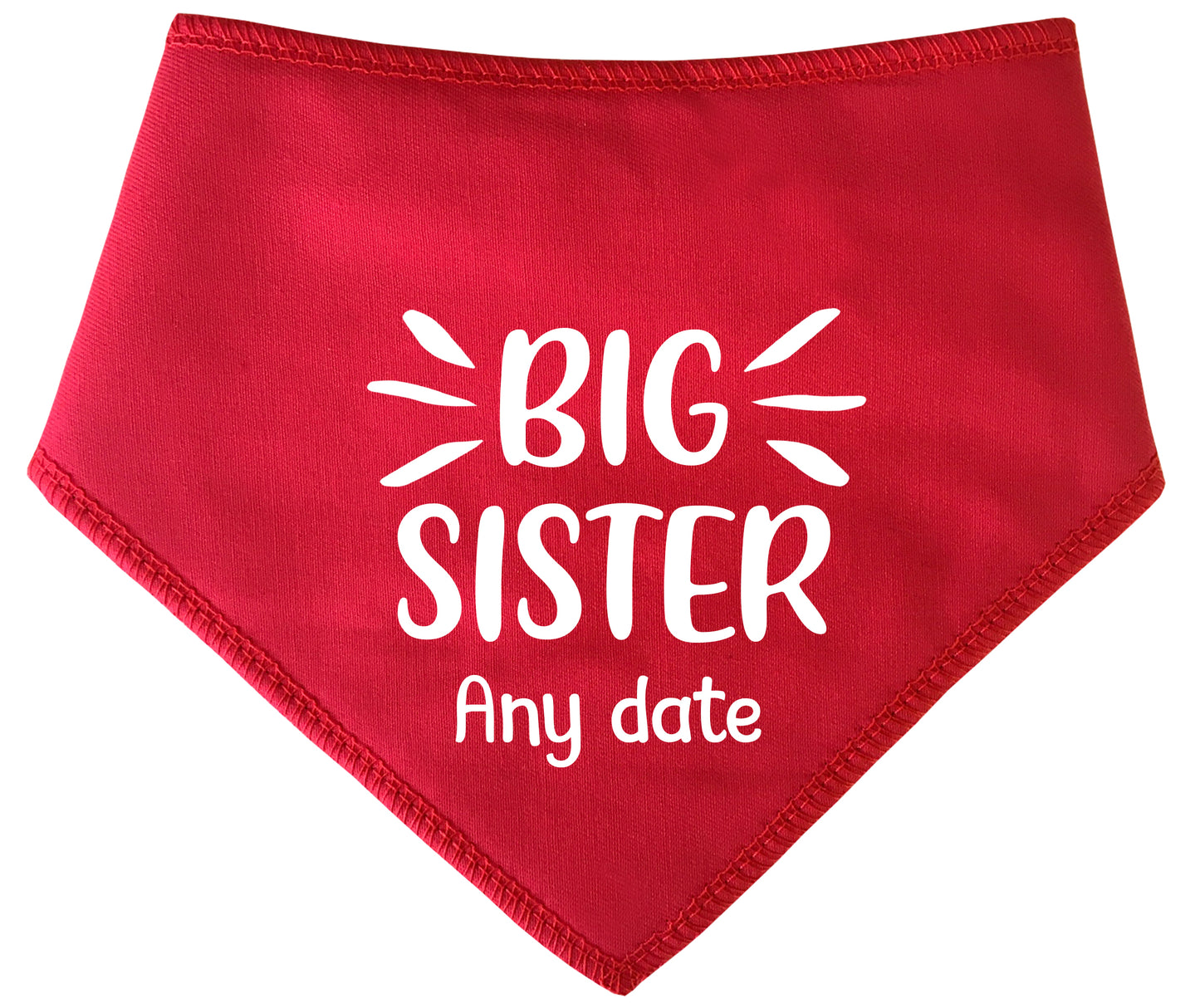 Big Sister With Any Date Highlights Dog Bandana