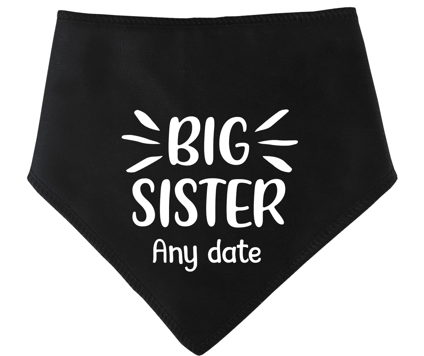 Big Sister With Any Date Highlights Dog Bandana