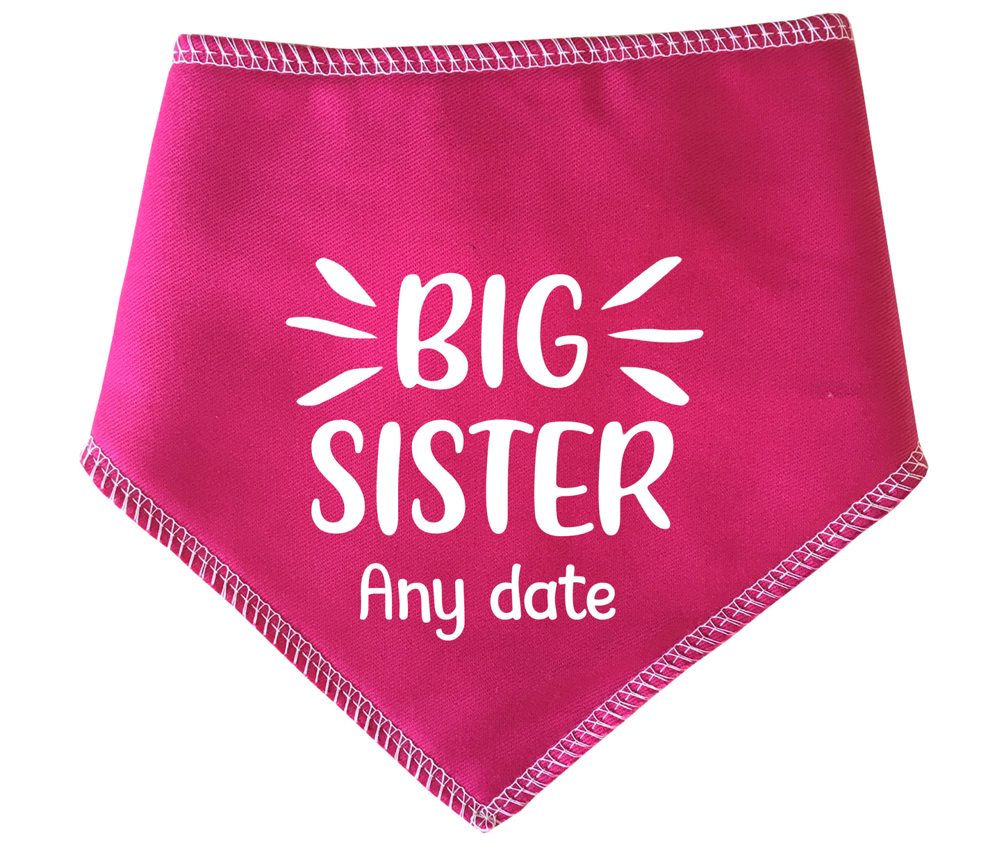 Big Sister With Any Date Highlights Dog Bandana