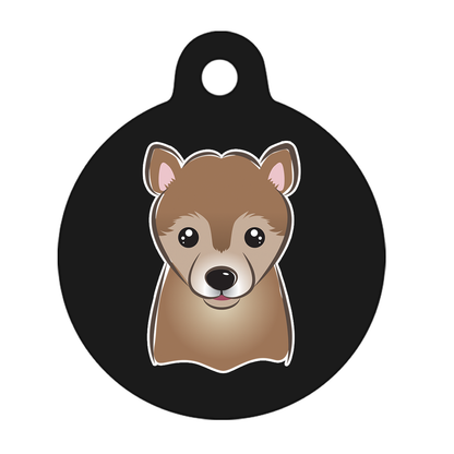 25mm Diameter Small Size - Shiba Inu Dog