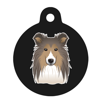 25mm Diameter Small Size - Shetland Dog