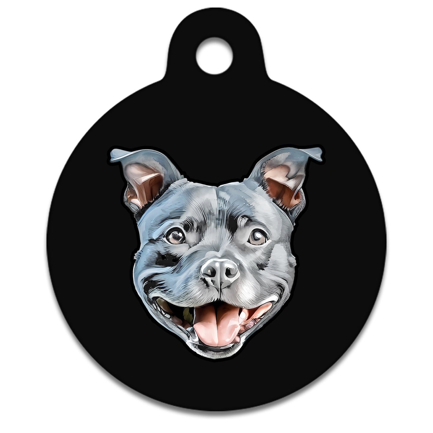 25mm Diameter Small Size - Staffie Dog