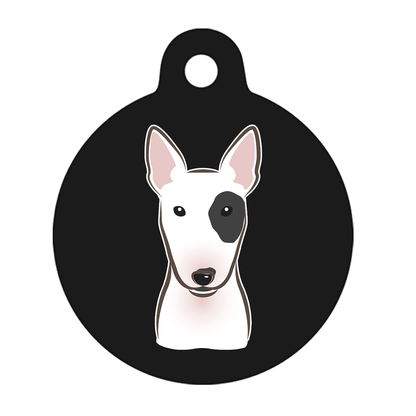 38mm Diameter Large Size - Bull Terrier Dog
