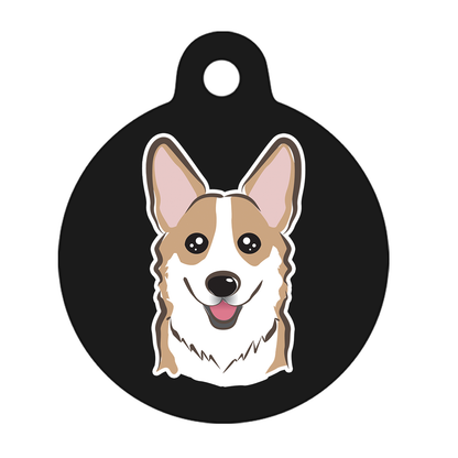 31mm Diameter Medium Size - Corgi Dog