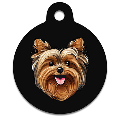 19mm Diameter Tiny Size - Yorkshire Terrier Dog