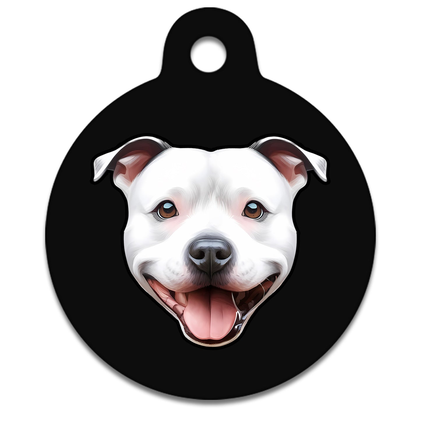 25mm Diameter Small Size - Staffie Dog