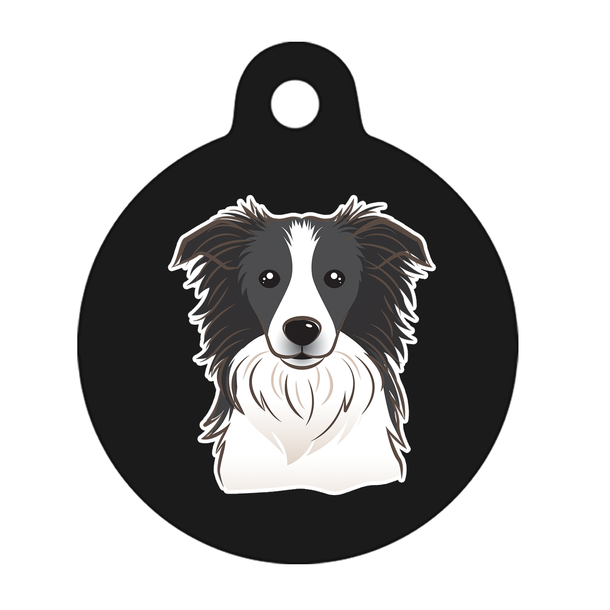 31mm Diameter Medium Size - Border Collie Dog