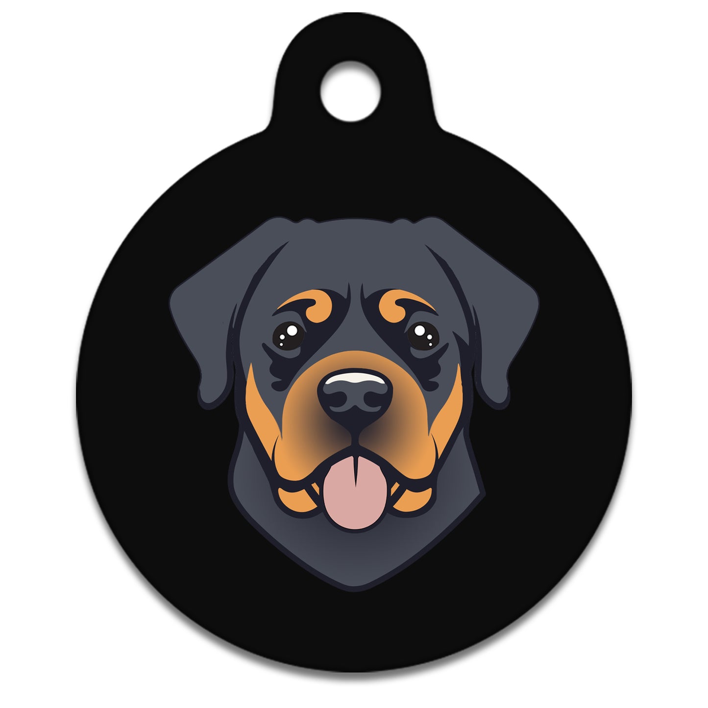 38mm Diameter Large Size - Rottweiler Dog