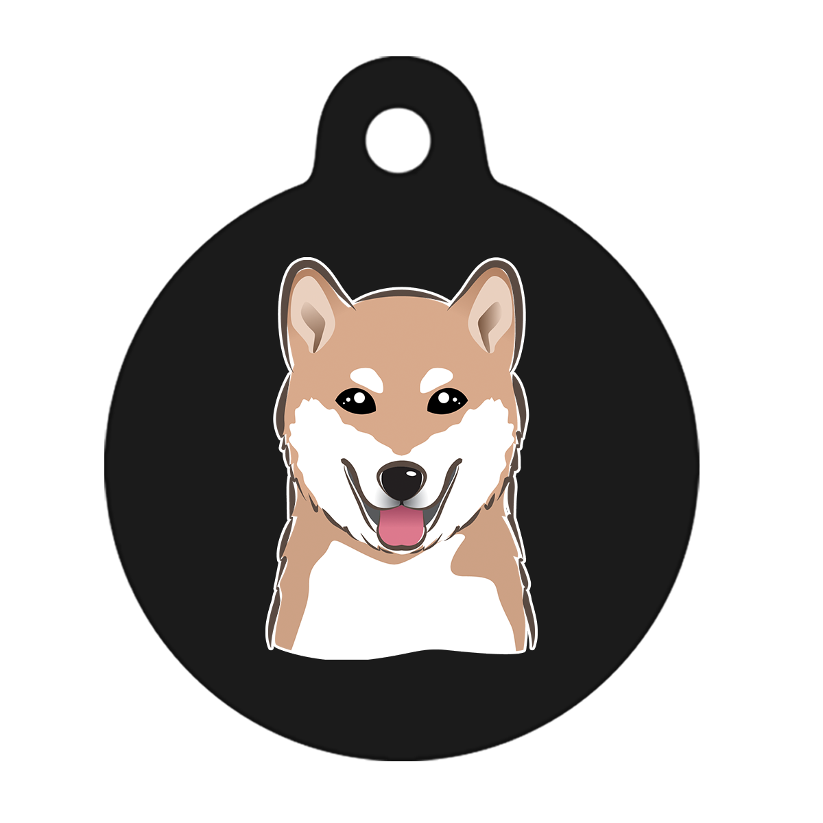 31mm Diameter Medium Size - Shiba Inu Dog