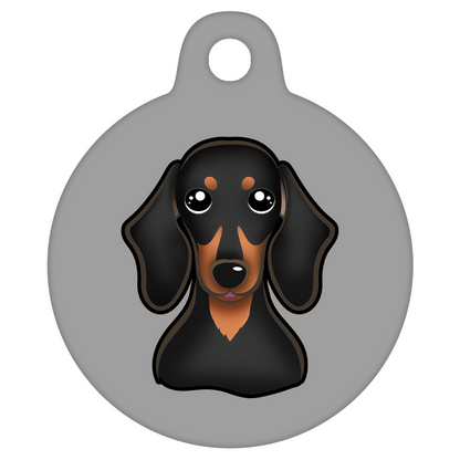 38mm Diameter Large Size - Dachshund Dog