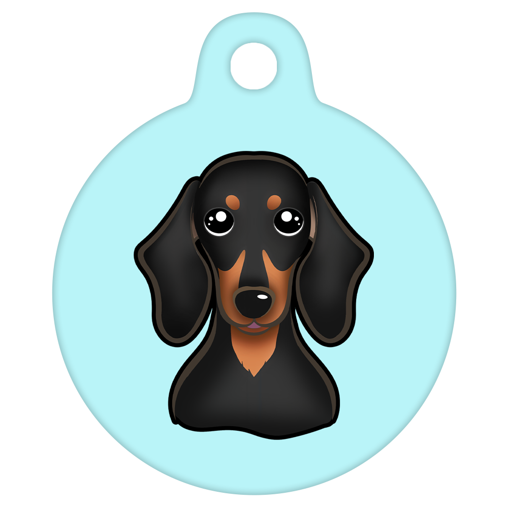 31mm Diameter Medium Size - Dachshund Dog