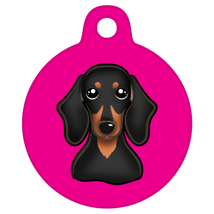 38mm Diameter Large Size - Dachshund Dog