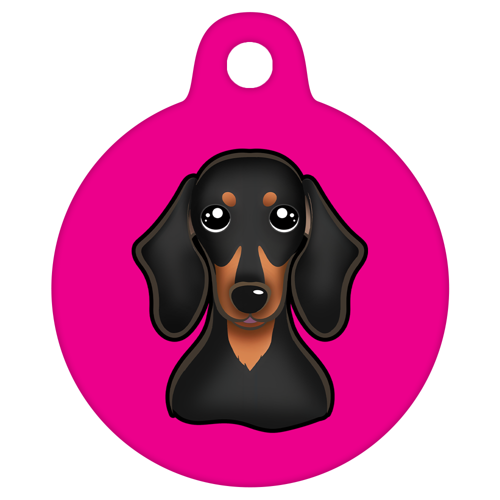 31mm Diameter Medium Size - Dachshund Dog