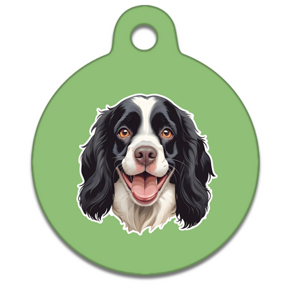 19mm Diameter Tiny Size - Spaniel Design