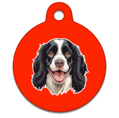31mm Diameter Medium Size - Cocker Spaniel Design