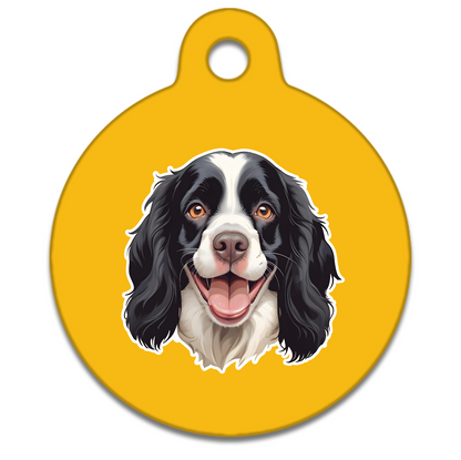 25mm Diameter Small Size - Spaniel Design