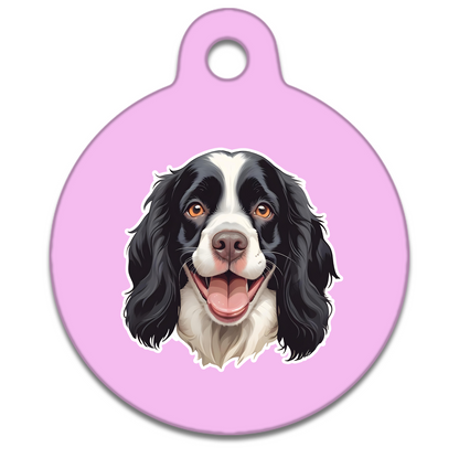 31mm Diameter Medium Size - Cocker Spaniel Design