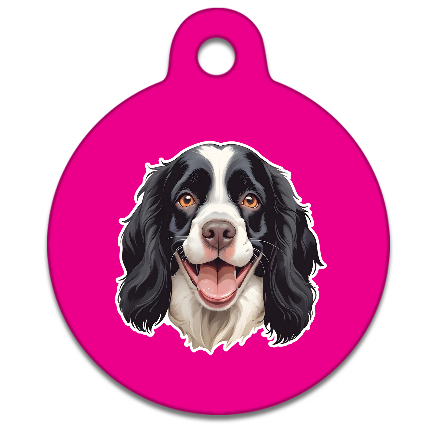 31mm Diameter Medium Size - Cocker Spaniel Design
