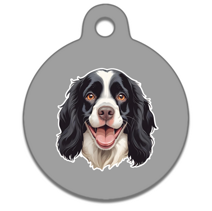 25mm Diameter Small Size - Spaniel Design