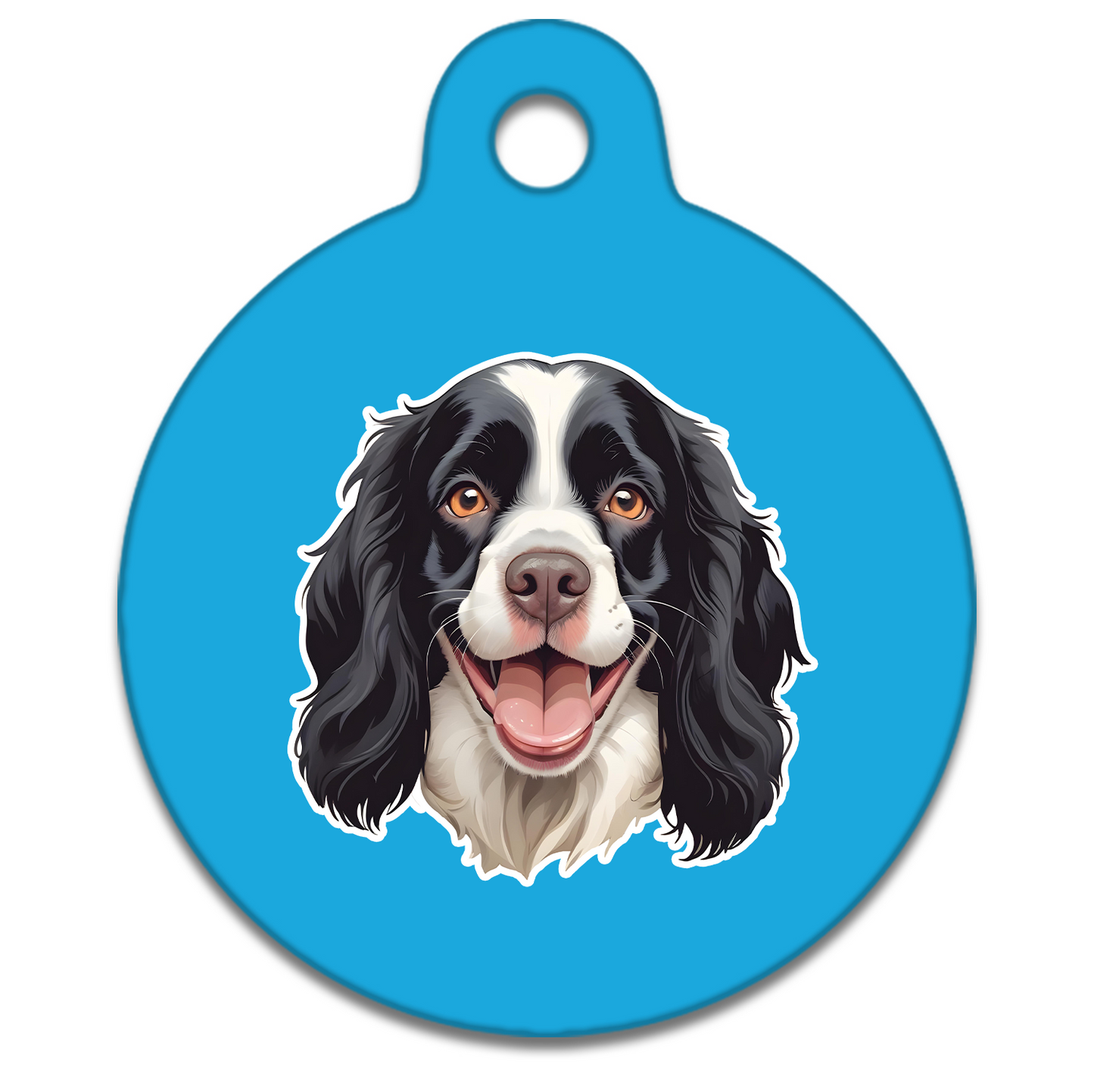 25mm Diameter Small Size - Spaniel Design