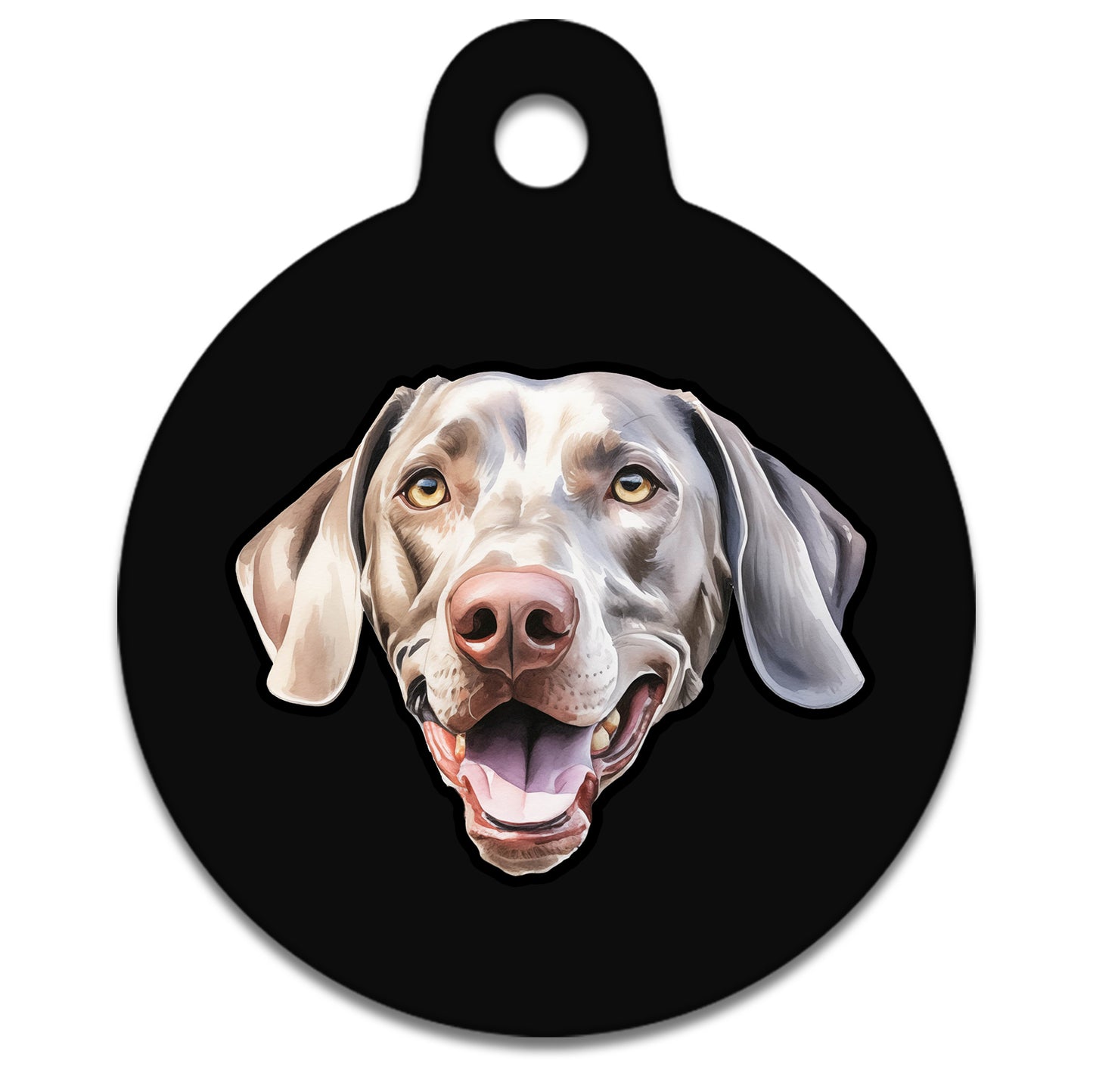 31mm Diameter Medium Size - Weimaraner Dog